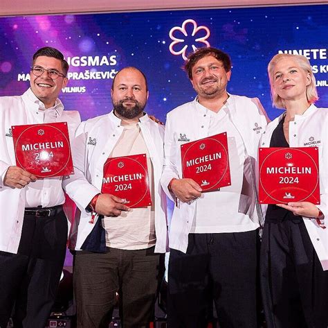 „Michelin“ žvaigždėmis įvertinti restoranai Lietuvoje