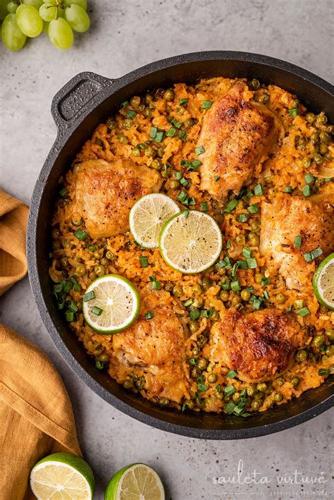 Piri Piri vištiena su kokosiniais ryžiais