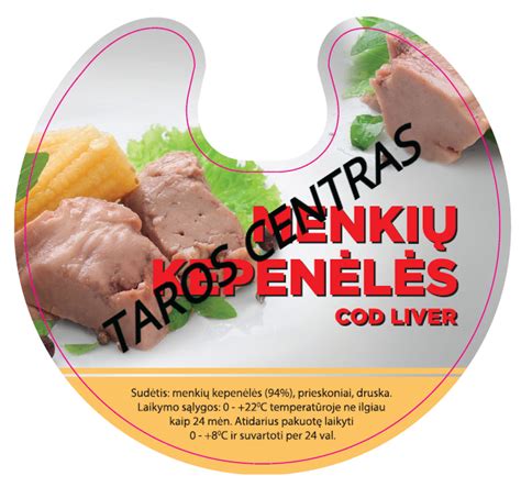 Menkių kepenėlės skardinėje ir šviežios daržovės