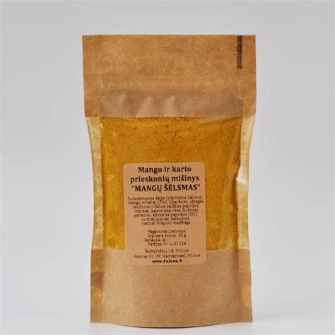 Kario prieskonių mišinys ir jo ingredientai