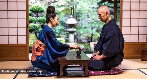 Japoniški desertai ir arbatos ceremonija