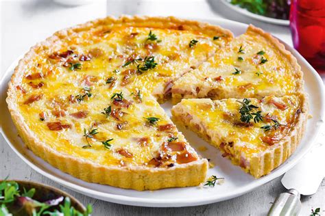 Klasikinis Quiche Lorraine gabalėlis