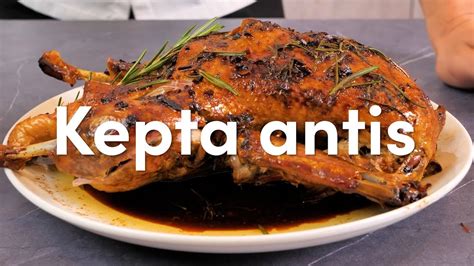 Anties paruošimas prieš kepimą