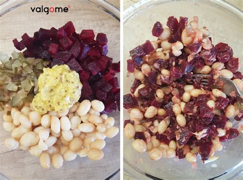 Ingredientai burokėlių ir krienų padažui paruošti