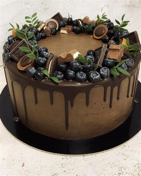 Mėlynas gimtadienio tortas