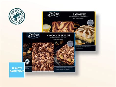 Parduotuvėje pirktas paruoštas Banoffee desertas