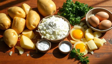 Šviežių ingredientų derinys blynams: citrinos, kiaušiniai, kefyras, miltai