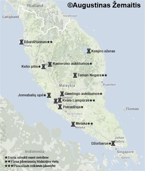 Žemėlapis su pažymėtomis Ayr ir apylinkių lankytinomis vietomis