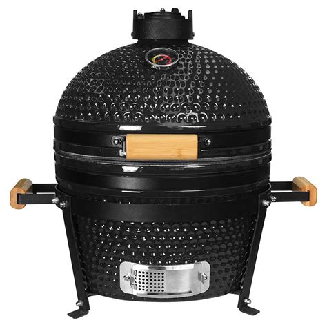Kamado kepsninės temperatūros zonavimo schema