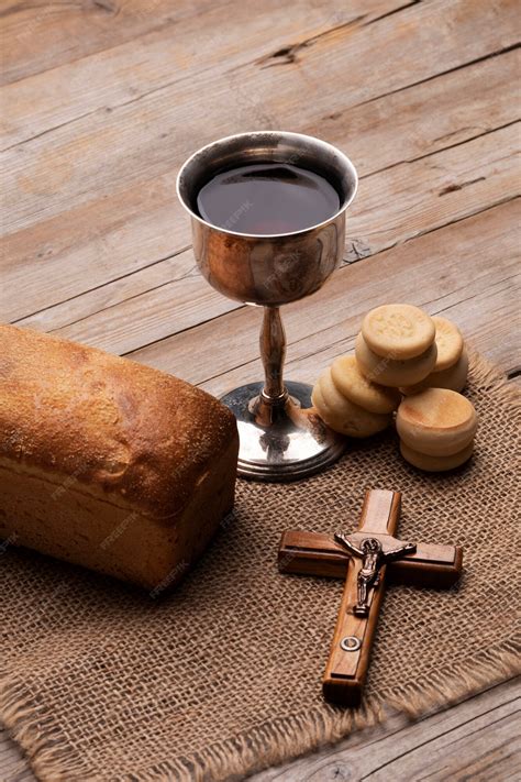 Eucharistijos simboliai: duona ir vynas