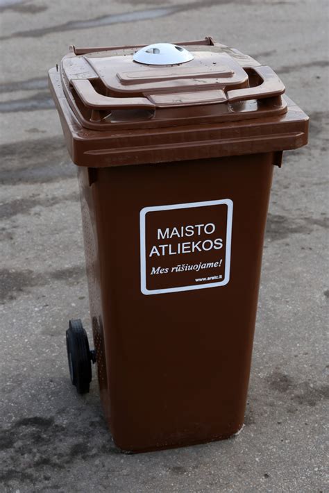 Maisto atliekų konteineris