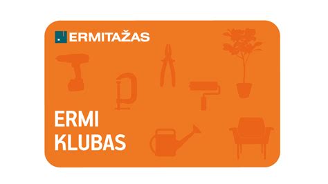 ERMI KLUBAS lojalumo programa