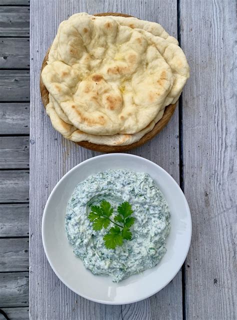 Indiškas jogurto padažas su mėtomis