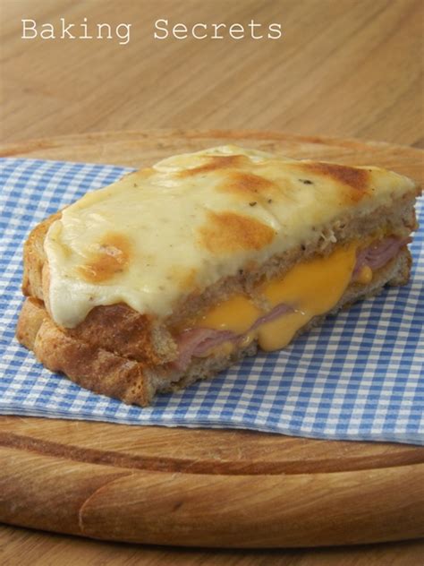 Klasikinis prancūziškas Croque Monsieur sumuštinis