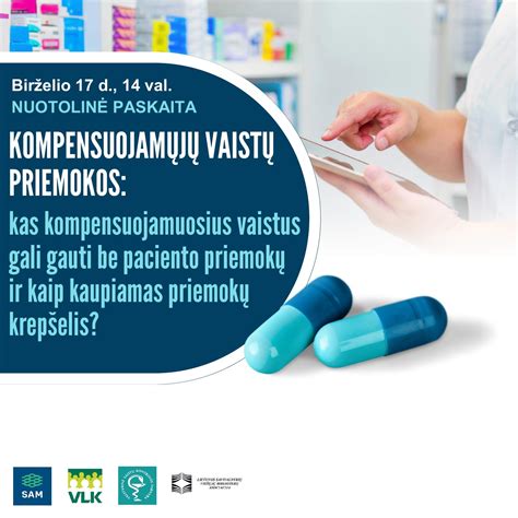 Paciento ir vaistininko konsultacija apie vaistus