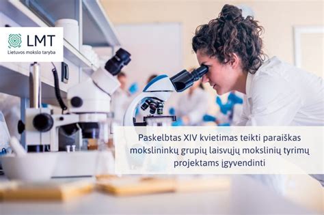 Mokslininkų tyrimų vaizdas