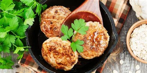 Avienos kotletų ingredientai