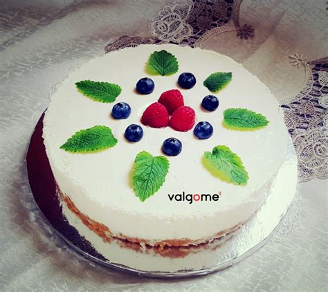 Žiemiškas maskarponės tortas