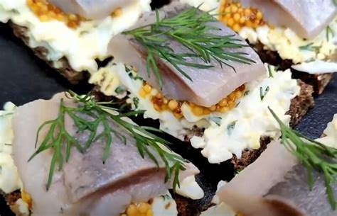 Ingredientai silkės užkandžiui
