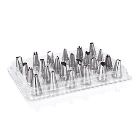 Nerūdijančio plieno konditeriniai antgaliai