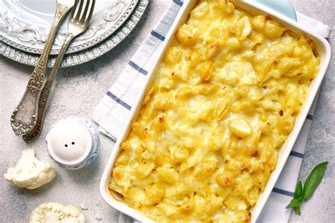 Gardus žiedinių kopūstų patiekalas