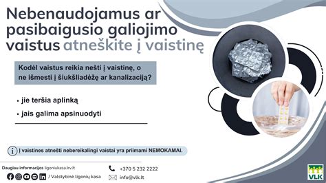 Simbolis: Nereikėtų išmesti vaistų į kanalizaciją