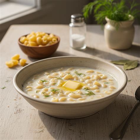 Pieniškos makaronų sriubos maistinė vertė