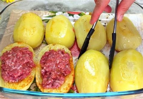 Bulvės ir mėsos patiekalai orkaitėje
