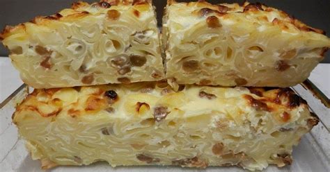 Saldus varškės makaronų apkepas su varške ir kiaušiniais