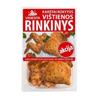 Rūkytų vištienos kumpelių paruošimas