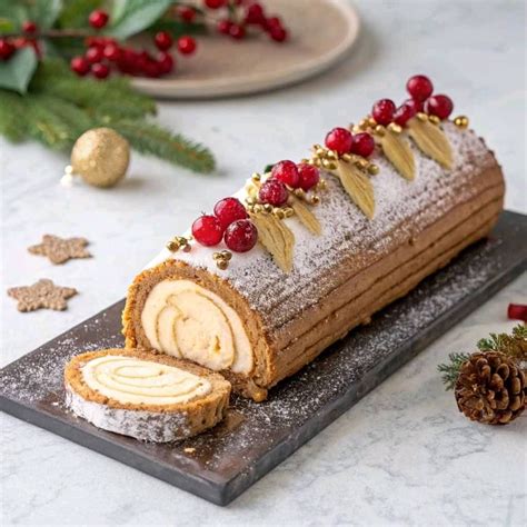 Šokoladinė Bûche de Noël malka