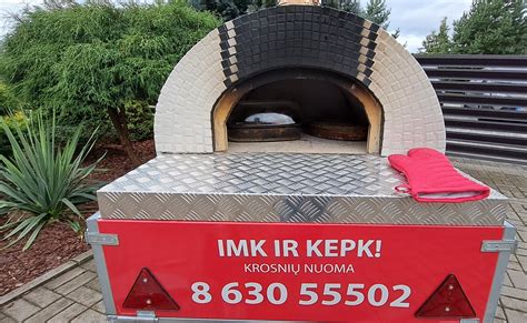 Dujinės picos krosnies prijungimas