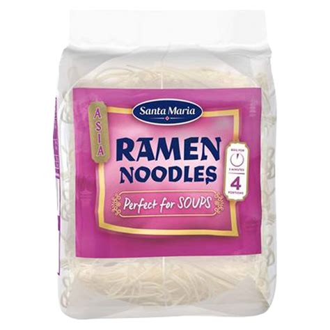 Santa Maria ramen makaronų pakuotė