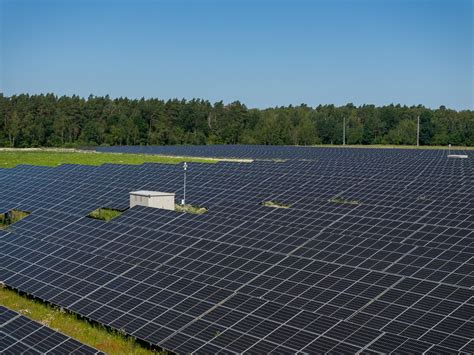 Saulės elektrinių parkas Lenkijoje