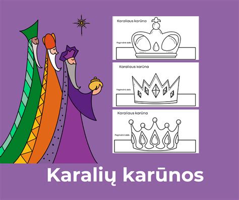 Karūnų šablonai ir idėjos