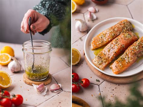 Marinavimo ingredientai lašišai