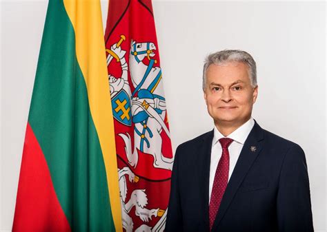 Lietuvos prezidentas Gitanas Nausėda maldos pusryčių metu