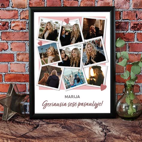 Įvairių picų nuotraukų koliažas