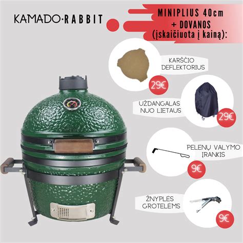 Kamado kepsninė ruošiant maistą lauke