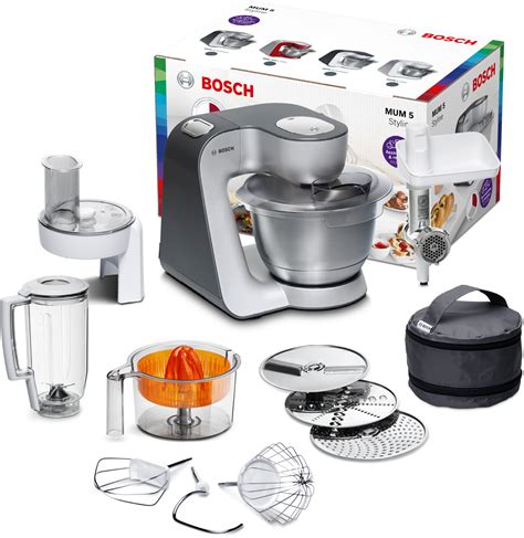 Įvairūs Bosch MUM virtuvės kombaino priedai