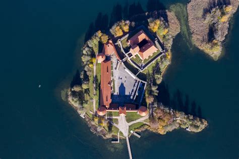 Jaunpilio pilies vaizdas iš oro