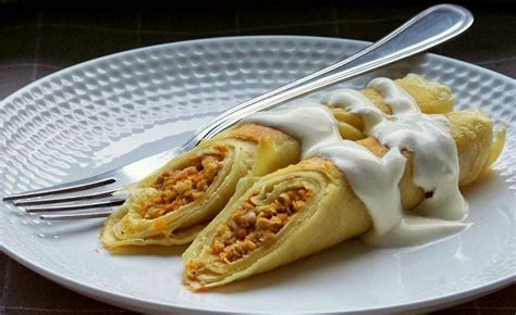 Lietiniai su mėsos ir raugintų kopūstų įdaru