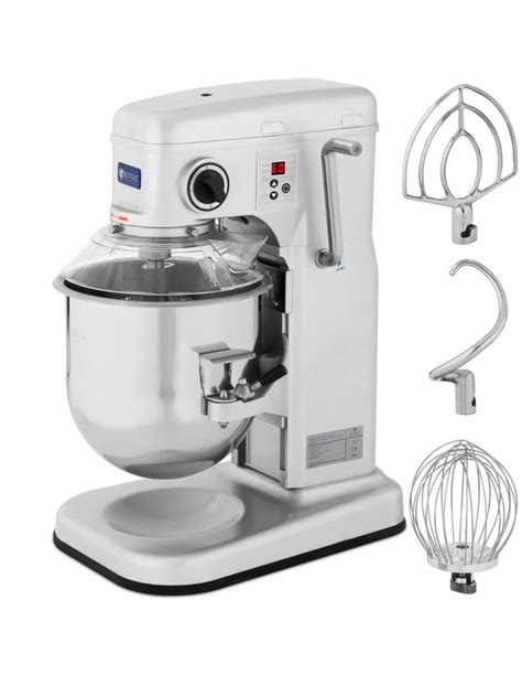 Planetinis maišytuvas su skirtingais antgaliais