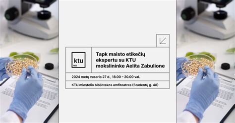 KTU laboratorija su maisto produktais