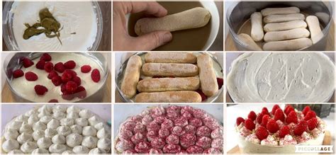 Sluoksniuotas aviečių ir braškių tortas su balto kremo sluoksniais