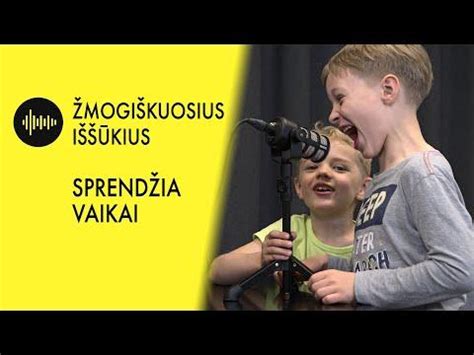 Vaikai sprendžia mįsles