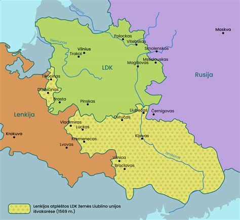 Lenkijos kulinarinis žemėlapis su regioniniais patiekalais