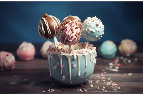 papuošti cake pops'ai