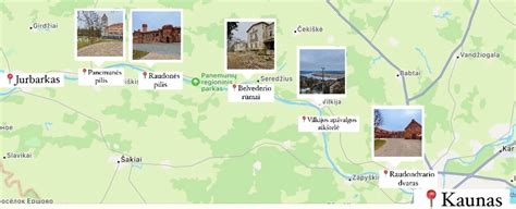 Prieskonių kelias žemėlapis