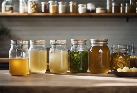 Paveikslėlis su švariais stiklainiais ir ingredientais marinavimui